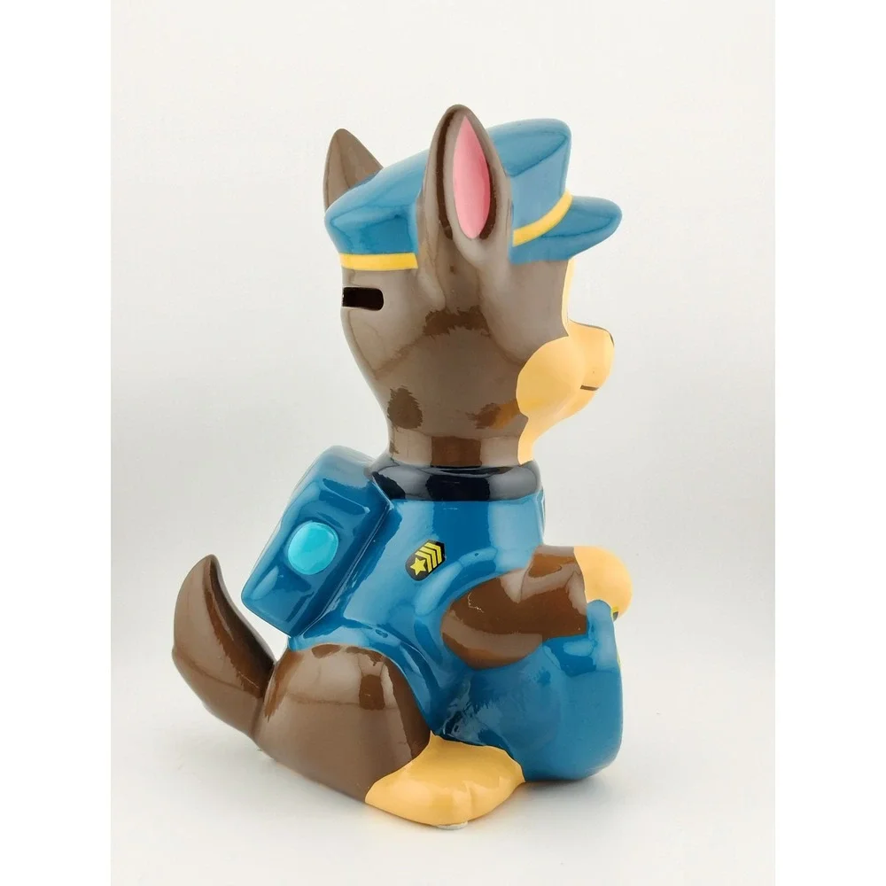 Spin Master PAW Productions Chase Ceramic Piggy Bank 8 Inch Original